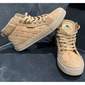 Montado High-Top Cork Taylor Trainers - Unique & Eco-Friendly, Size 38